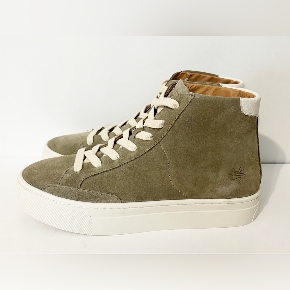 SOLUDOS INIZA HIGH TOP SAGE SNEAKERS 8.5 NEW IN BOX - Picture 8 of 14